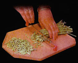 Chopping Board with Knife