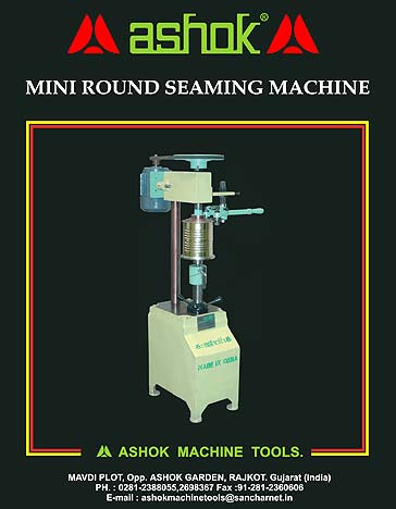Mini Round Seaming Machine